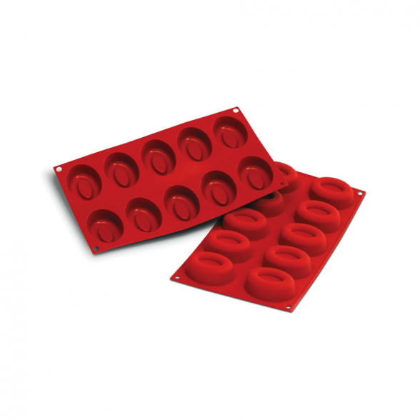 Silikonform Medium Oval Savarin